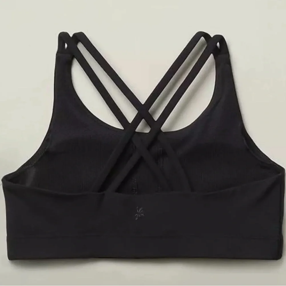 NWT Athleta Girl Bundle of two Upbeat Black Bras Size L/12